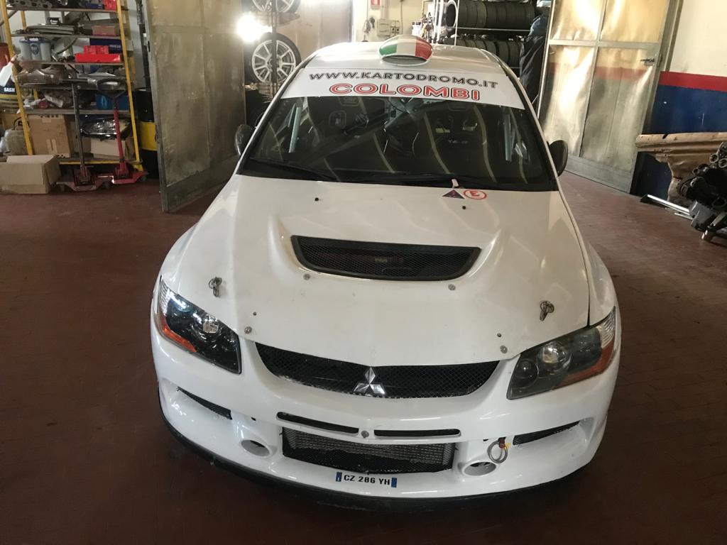 Den danske duo har fået en Mitsubishi Lancer Evo VIII stillet til rådighed til weekendens TER-finale på Sardinien.
(Foto: Morten Dam, specialpress@gmail.com)